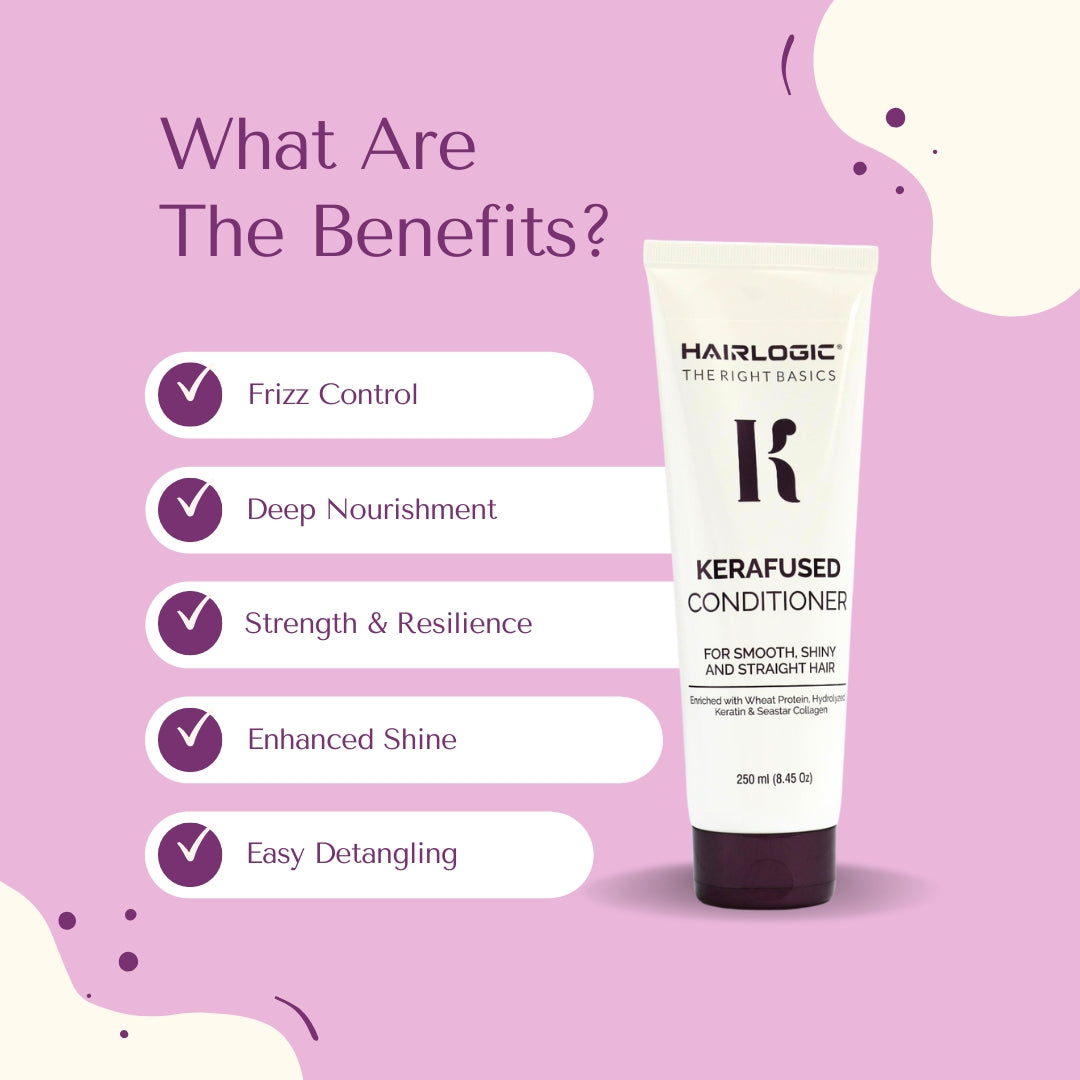 Hairlogic Kerafused Conditioner For Frizzy Hair