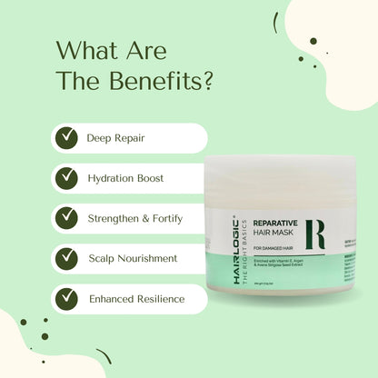 Hairlogic Reparative Hair Mask For Damaged Hair