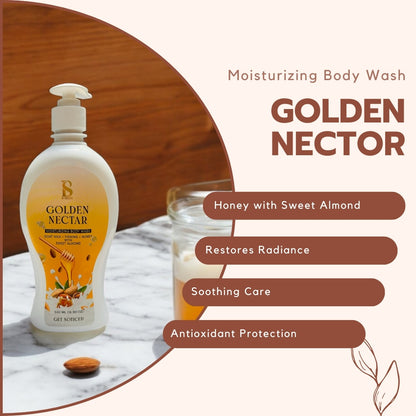 B Seen Golden Nectar Moisturizing Body Wash