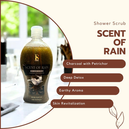 B Seen Scent of Rain Shower Scrub