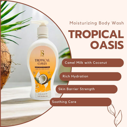 B Seen Tropical Oasis Moisturizing Body Wash